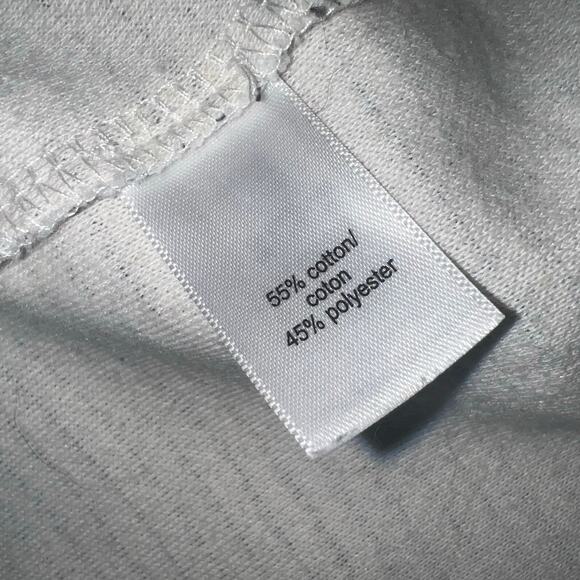 Maurice’s White Gray Striped Button Cotton Blend Blazer Size Large - Picture 4 of 7